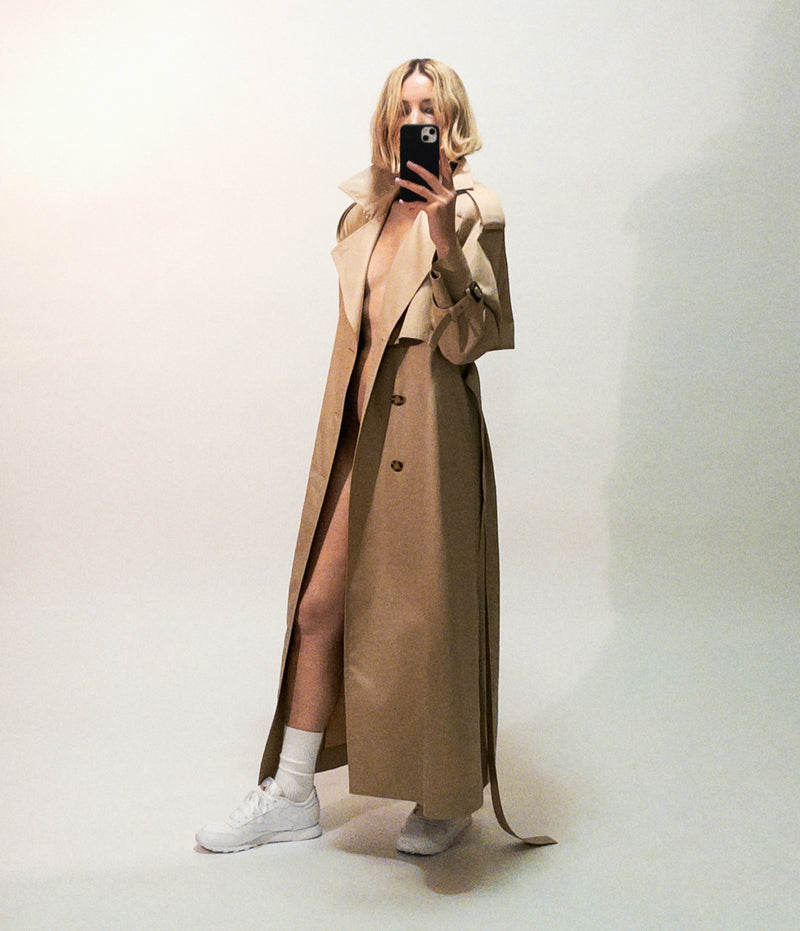 Maxi Trench Coat in Cotton Twill | Pre-Fall 24 | Salon 1884