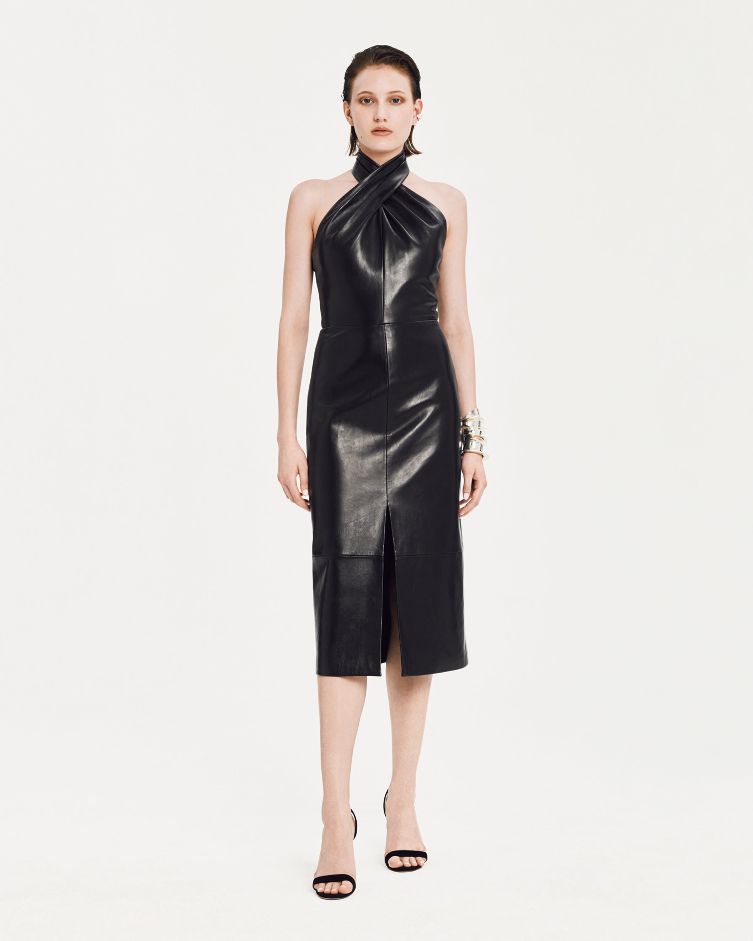 Romare Dress in Soft Lambskin | Resort 24 | Salon 1884