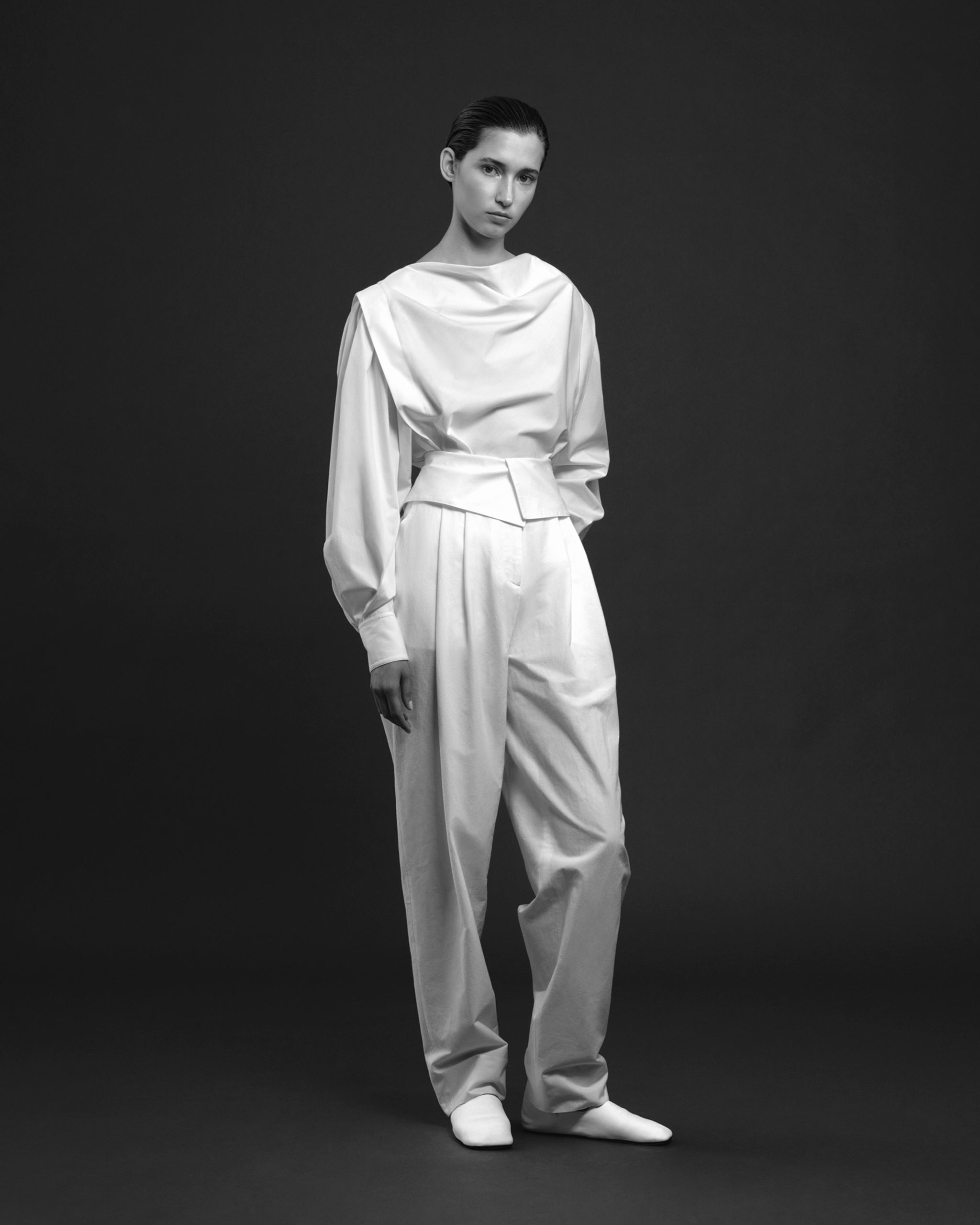 CALNE TOP AND SOREN PANTS IN ORGANIC COTTON | Spring Summer 24 | Salon 1884